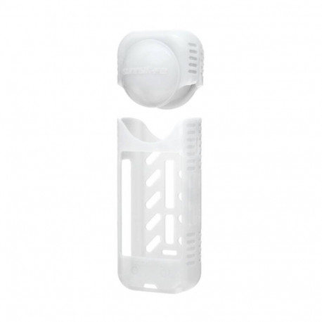 Silicone protective case + lens cover Sunnylife for Insta360 X4 (white)