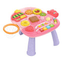 Interactive educational 4-in-1 table (pink) Huanger HE0817