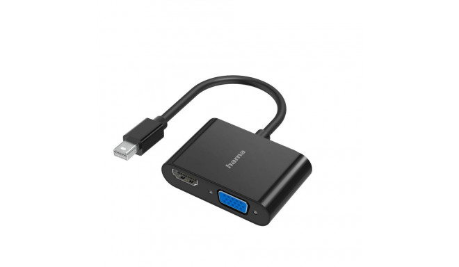 Hama 00200330 Video Adapter, 2In1, Mini-Dp - HDMI - Vga