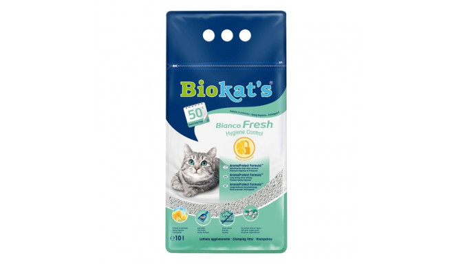 Песок для кошачьего туалета - Biokats Bianco Fresh, 10 л