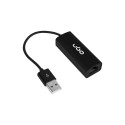 USB–>RJ45 ETHERNET ADAPTER NETWORK CARD UGO APO EA100 USB 2.0- RJ45 100MB CABLE