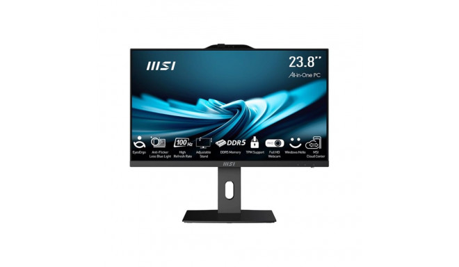 MSI PRO AP242P 14M-691EU Intel Core i5-14400 23.8inch FHD 2x8GB DDR5 512GB PCIe NVMe Wi-Fi 6E+BT W11