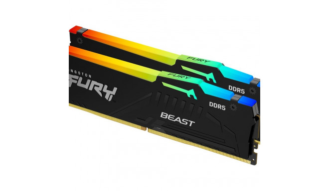 KINGSTON 32GB 6000MT/s DDR5 CL36 DIMM Kit of 2 FURY Beast RGB EXPO