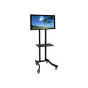 Techly TV stand with shelf LED/LCD/PDP 32-70" 40kg