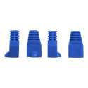 NETRACK 105-81 Netrack boot for RJ45 plug blue (100 pcs.)