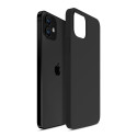 3mk Silicone Case for iPhone 12 mini - black