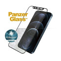 PanzerGlass E2E Microfracture Antibacterial Glass with Camera Cover with Swarovsky Crystal for iPhon