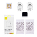 Set of 2x Baseus NanoCrystal protective foil for Apple Watch 7/8/9 45mm + mounting kit - transparent
