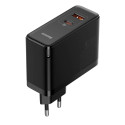 Baseus GaN5 Pro fast universal wall charger GaN USB Type C / USB 100W PD3.0, QC4.0+, AFC black (CCGP