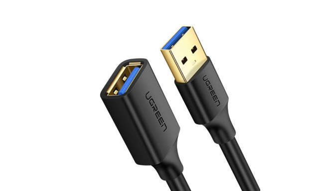 Ugreen USB-A (male) - USB-A (female) adapter extension cable USB 3.0 5Gb/s 0.5m black (US129)