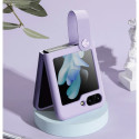 Nillkin Flex Flip case with pendant and stand for Samsung Galaxy Z Flip 5 - black