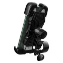 Wozinsky strong phone holder for the handlebar of a bicycle, motorcycle, scooters black (WBHBK6)