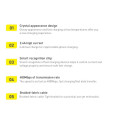 Baseus Crystal Shine Series cable USB cable for fast charging and data transfer USB Type A - Lightni