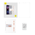 Baseus Crystal tempered glass for iPad Mini 6 8.3'' + mounting kit - transparent