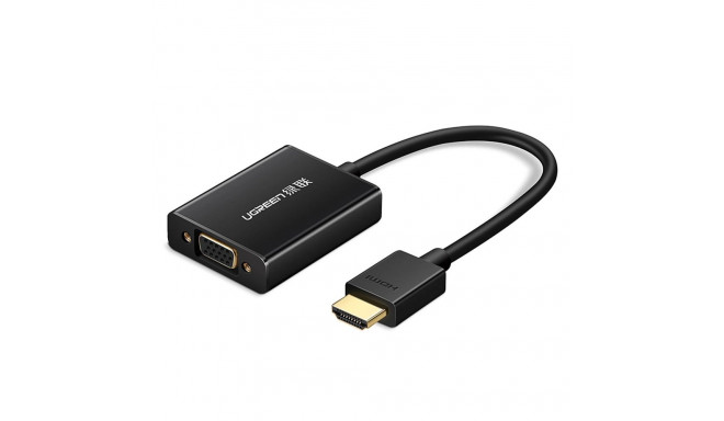 Ugreen HDMI (male) - VGA (female) adapter cable black (MM102)