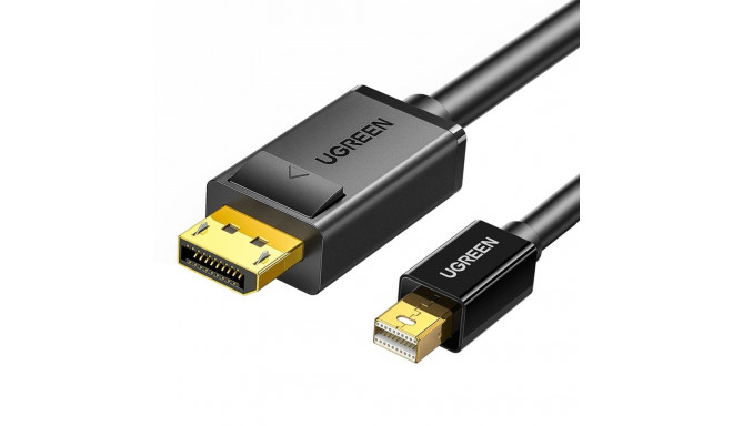 Ugreen Mini DisplayPort - DisplayPort cable 1.5m black (MD105)