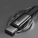 Baseus Tungsten Gold cable USB-A - USB-C 480Mb/s 100W 2m black (CAWJ000101)