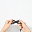 Baseus Tungsten Gold cable USB-A - USB-C 480Mb/s 100W 2m black (CAWJ000101)