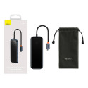 Baseus AcmeJoy HUB 4-port (USB-C to 1x USB-C PD&Data/3x USB3.0) dark gray (WKJZ010013)