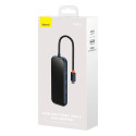 Baseus AcmeJoy HUB 4-port (USB-C to 1x USB-C PD&Data/3x USB3.0) dark gray (WKJZ010013)