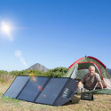 Choetech SC008 solar foldable charger 120W DC / USB-C / 2x USB-A - black