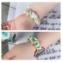 Cloth Watch 7 band 7/6/5/4/3/2 / SE (45/44 / 42mm) strap bracelet bracelet on elastic watermelon