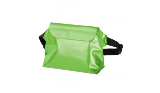 PVC waterproof pouch / waist bag - green