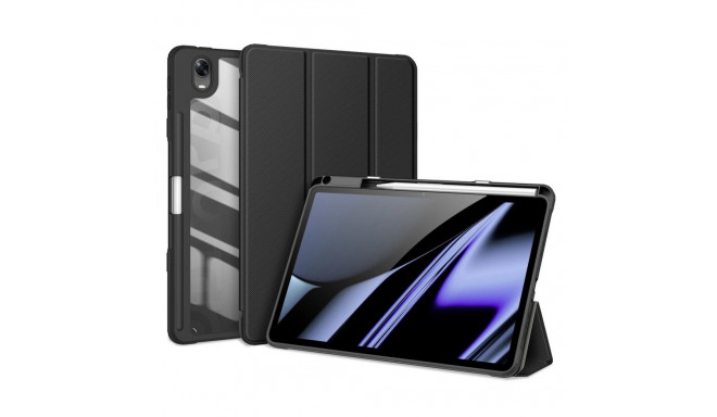 Dux Ducis Toby Armored Flip Smart Case for Oppo Pad with Stylus Holder Black