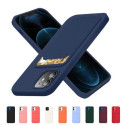 Card Case Silicone Case Wallet with Card Pocket Documents for Samsung Galaxy S22+ (S22 Plus) Navy Bl