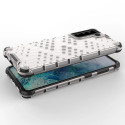 Honeycomb case armored cover with a gel frame for Samsung Galaxy S22 + (S22 Plus) black