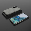 Honeycomb case armored cover with a gel frame for Samsung Galaxy S22 + (S22 Plus) black