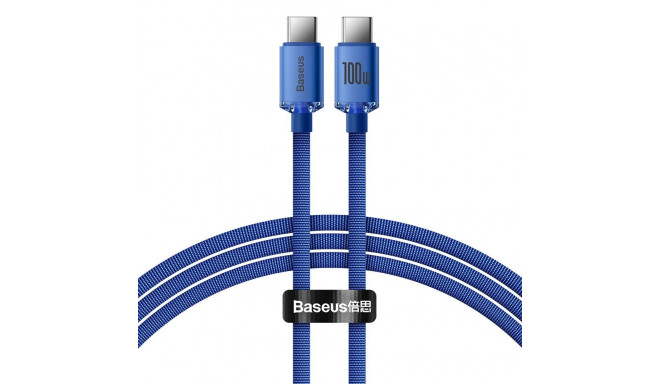 Baseus CAJY000603 USB-C - USB-C PD cable 100W 5A 480Mb/s 1.2m - blue