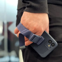 Rope case gel case with a lanyard chain bag lanyard Samsung Galaxy A22 5G navy blue