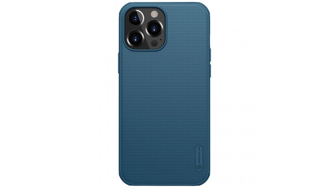 Nillkin Super Frosted Shield reinforced case, cover for iPhone 13 Pro Max, blue