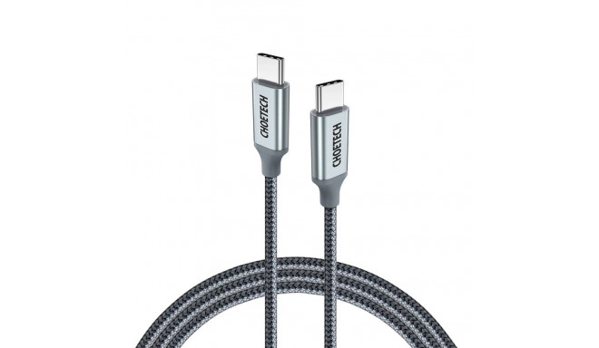 Choetech XCC-1002-GY USB-C - USB-C PD QC cable 100W 5A 480Mb/s 1.8m - gray