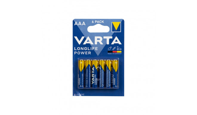 82-542# Bateria alkaliczna aaa 1.5 lr3 varta longlife power