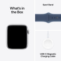 Nutikell Apple Watch SE GPS 44mm Silver Sport Band S/M