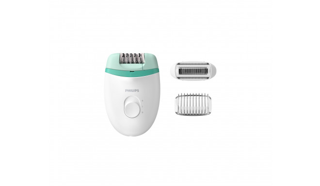 Philips Satinelle Essential BRE245/00 zielony