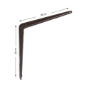 SHELF HOLDER SB-54 350X300 BROWN