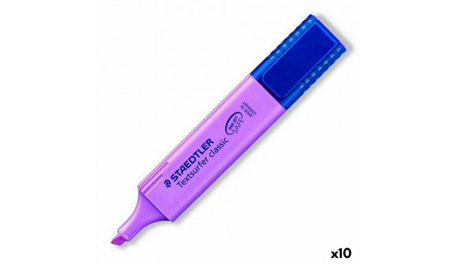 Fluorescent Marker Staedtler Textsurfer Classic Violet Lilac 10 Pieces (10 Units)