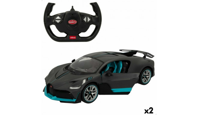 Машинка на радиоуправлении Bugatti Divo 1:14 Темно-серый (2 штук)