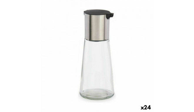 Boca za Ulje Vivalto LH0915 LH0915 Läbipaistev Hõbedane Hõbe Metall Klaas Alumiinium polüpropüleen 2