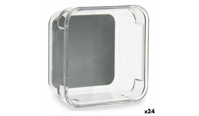 Sahtli sisu Korrastajat Kinvara W623309 Hall Ringlussevõetud plast 9,3 x 4,5 x 9,3 cm (24 Ühikut)