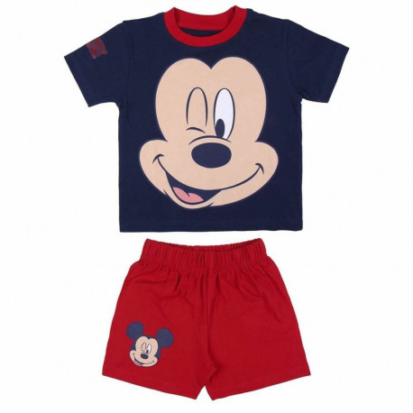 Children's Pyjama Mickey Mouse Red - 6 Years
