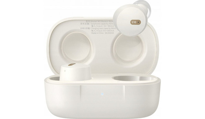 Baseus Bowie E18 white headphones