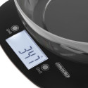 Adler Kitchen Scale with a bowl | MS 3179b | Graduation 1 g | Display type LCD | Black