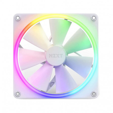 NZXT F140 RGB Twin Pack 140x140x26, case fan (white, pack of 2 incl. RGB & fan controller)