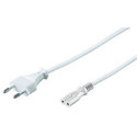 MicroConnect  Power Cord Notebook 3m White