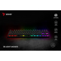 Keyboard Tempest X2 Red SAVIO