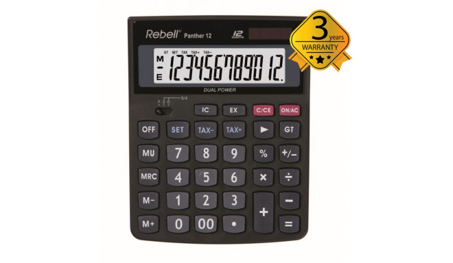 Calculator Desktop Rebell PANTHER 12